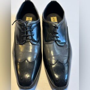 Antonio Cerrelli Classic Black Men's Oxford Shoes, size 13